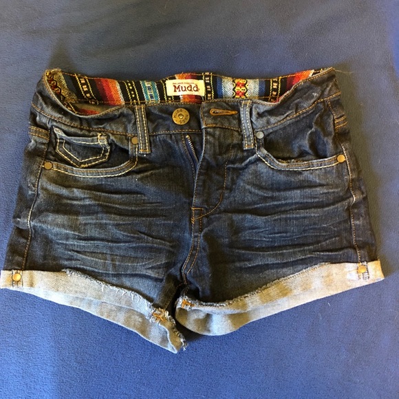 Short Jean Mudd Girls Taille 8 - Occasion En Très Bon état